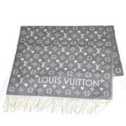 Louis Vuitton Vintage Pre-owned Silke sjalar Gray, Dam