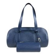 Louis Vuitton Vintage Pre-owned Laeder louis-vuitton-vskor Blue, Dam