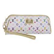 Louis Vuitton Vintage Pre-owned Canvas necessrer White, Dam