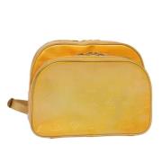 Louis Vuitton Vintage Pre-owned Laeder ryggsckar Yellow, Dam