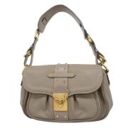 Louis Vuitton Vintage Pre-owned Laeder louis-vuitton-vskor Gray, Dam