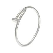 Cartier Vintage Pre-owned Vitt guld armband Gray, Dam