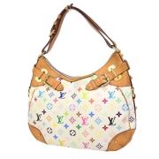 Louis Vuitton Vintage Pre-owned Canvas louis-vuitton-vskor White, Dam