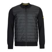 Barbour Legacy Baffle Zip Thru Jacka Black, Herr