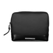 Calvin Klein Svart Herr Crossbody Väska med Dragkedja Black, Herr