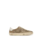 Golden Goose Mocka Läder Stjärnsneakers Gray, Herr