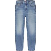 Tommy Jeans Slim Fit Blå Jeans i Denim Blue, Dam