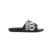 Versace Jeans Couture Dam Shelly Slides Black, Dam