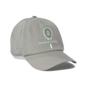 Brunello Cucinelli Grå Logo Print Justerbar Hat Gray, Herr