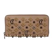 Christian Louboutin Studded Panettone Plånbok Brown, Dam