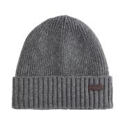 Barbour Grå Carlton Beanie Mössa Gray, Herr