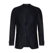 Windsor Elegant Randig Blazer Blue, Herr