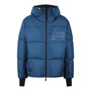 Moncler Kort dunjacka med vattenavvisande teknik Blue, Herr