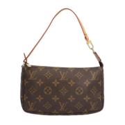 Louis Vuitton Vintage Pre-owned Canvas louis-vuitton-vskor Brown, Dam