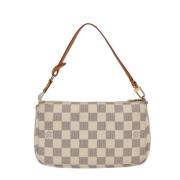 Louis Vuitton Vintage Pre-owned Canvas louis-vuitton-vskor White, Dam