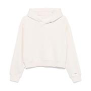 Liu Jo Vit Sweater med Strass White, Dam