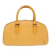 Louis Vuitton Vintage Pre-owned Laeder louis-vuitton-vskor Yellow, Dam