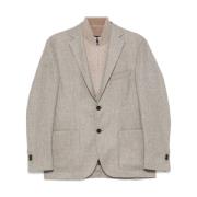 Corneliani Lagerlagd ullblazer beige herrjacka Gray, Herr