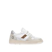 D.a.t.e. Vintage Court Sneakers Vit Kvinnor White, Dam