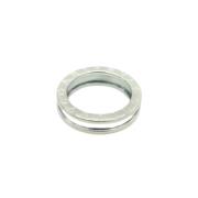 Bvlgari Vintage Pre-owned Vitt guld ringar Gray, Dam