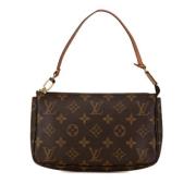 Louis Vuitton Vintage Pre-owned Canvas kuvertvskor Brown, Dam