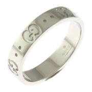 Gucci Vintage Pre-owned Silver ringar Gray, Dam