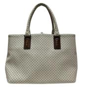 Bottega Veneta Vintage Pre-owned Laeder totevskor Brown, Dam