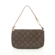 Louis Vuitton Vintage Pre-owned Canvas kuvertvskor Brown, Dam