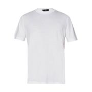 Liu Jo Casual bomull T-shirt med unik blandning White, Herr