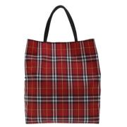 Burberry Vintage Pre-owned Tyg handvskor Red, Dam