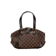 Louis Vuitton Vintage Pre-owned Canvas louis-vuitton-vskor Brown, Dam