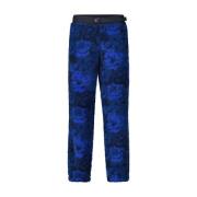 Lacoste Blommig Teddy Sweat Pants Blue, Herr