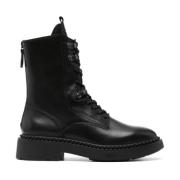 ASH Svarta ankelboots för kvinnor Black, Dam