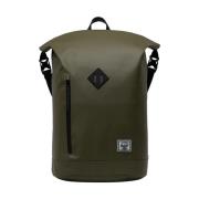 Herschel Rulltopps Ryggsäck - Grön Green, Unisex