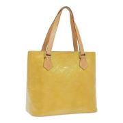 Louis Vuitton Vintage Pre-owned Laeder handvskor Beige, Dam