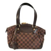 Louis Vuitton Vintage Pre-owned Canvas louis-vuitton-vskor Brown, Dam