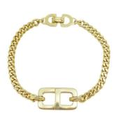 Dior Vintage Pre-owned Metall dior-smycken Yellow, Dam