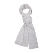 Eleventy Vinter Cashmere Scarf Gray, Unisex