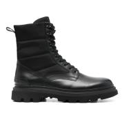 Woolrich Svart Combat Boot Black, Herr