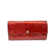 Louis Vuitton Vintage Pre-owned Laeder plnbcker Red, Dam