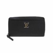 Louis Vuitton Vintage Pre-owned Laeder plnbcker Black, Dam