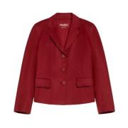 Max Mara Studio Stilfull Ullrock Red, Dam