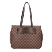 Louis Vuitton Vintage Pre-owned Canvas louis-vuitton-vskor Brown, Dam