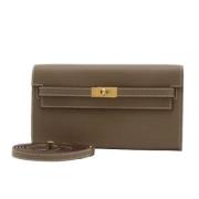 Hermès Vintage Pre-owned Laeder handvskor Brown, Dam