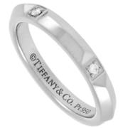 Tiffany & Co. Pre-owned Pre-owned Platina ringar Gray, Dam