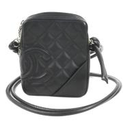 Chanel Vintage Pre-owned Laeder chanel-vskor Black, Dam