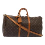 Louis Vuitton Vintage Pre-owned Canvas resvskor Brown, Dam