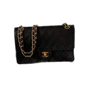 Chanel Vintage Pre-owned Laeder chanel-vskor Black, Dam