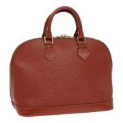 Louis Vuitton Vintage Pre-owned Laeder handvskor Brown, Dam