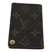 Louis Vuitton Vintage Pre-owned Canvas plnbcker Brown, Dam